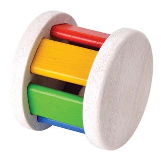 PlanToys 5220 Roller ของเล่นไม้ลูกกลิ้งหลากสี ของเล่นเสริมพัฒนาการ ของเล่นเด็กเล็ก ของเล่นสำหรับเด็ก 0-6 เดือน