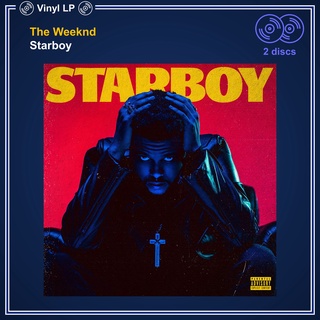 [แผ่นเสียง Vinyl LP] The Weeknd - Starboy [ใหม่และซีล SS]