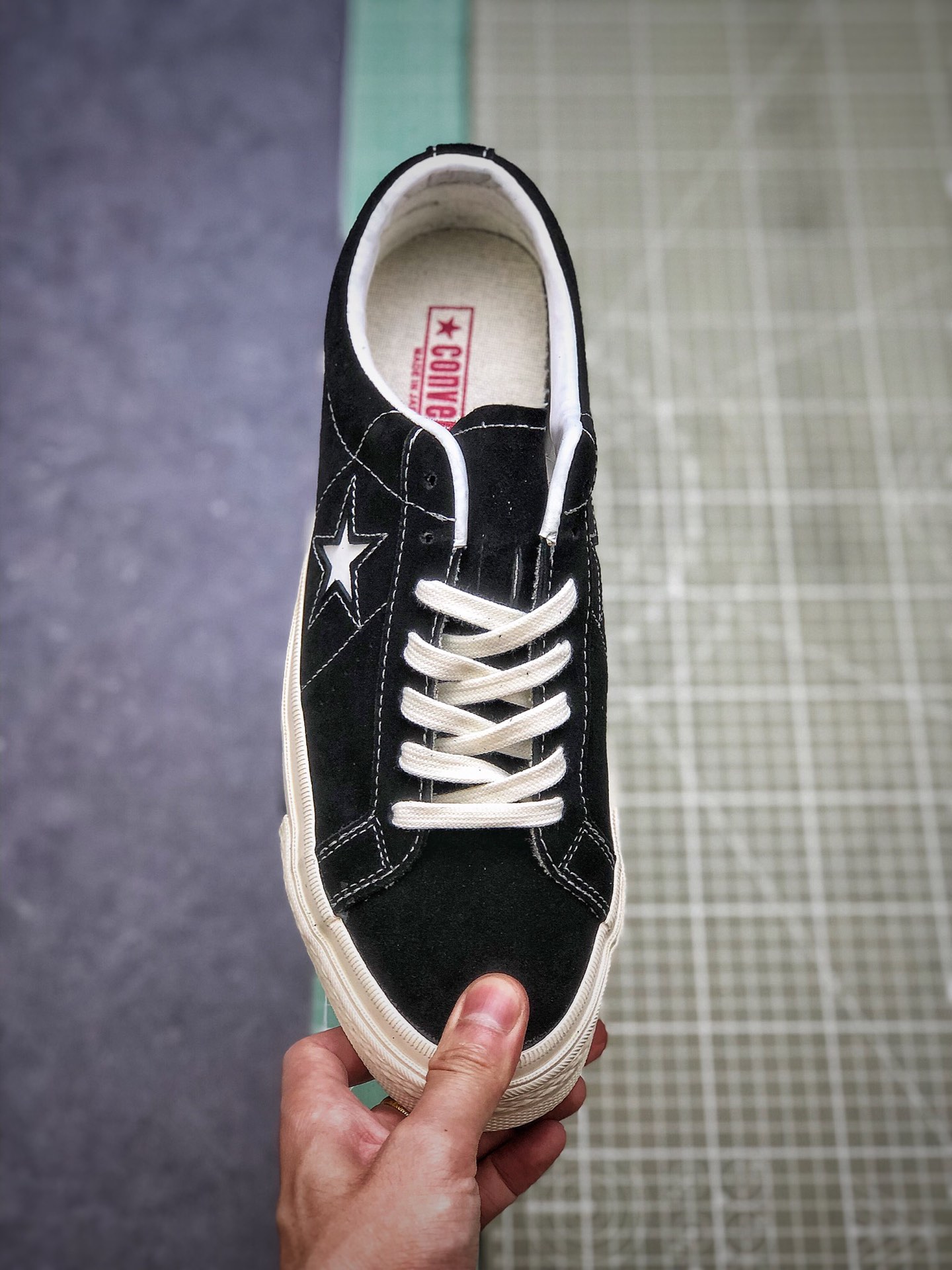 คอนเว ร ส Converse One Star J Made In Japan ของ แท รองเท า ผ าใบ ทนทาน รองเท ากลางแจ ง อย างด 2 576