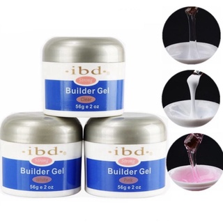 กสวเจลต่อเล็บ ibd Builder Gel กาวติดอะไหล่ ติดเพชร ต่อเล็บ