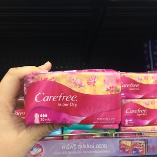 Carefree Super Dry 20 ชิ้น (ไม่มีน้ำหอม)