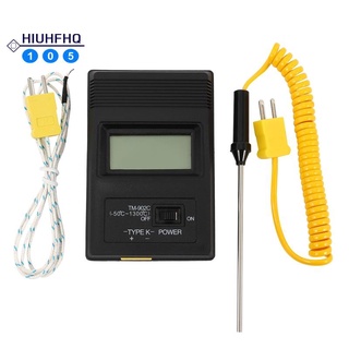 TM-902C(-50 Celsius to 750 Celsius) Temperature Meter TM902C Digital K Type  Sensor + Thermocouple Probe detector