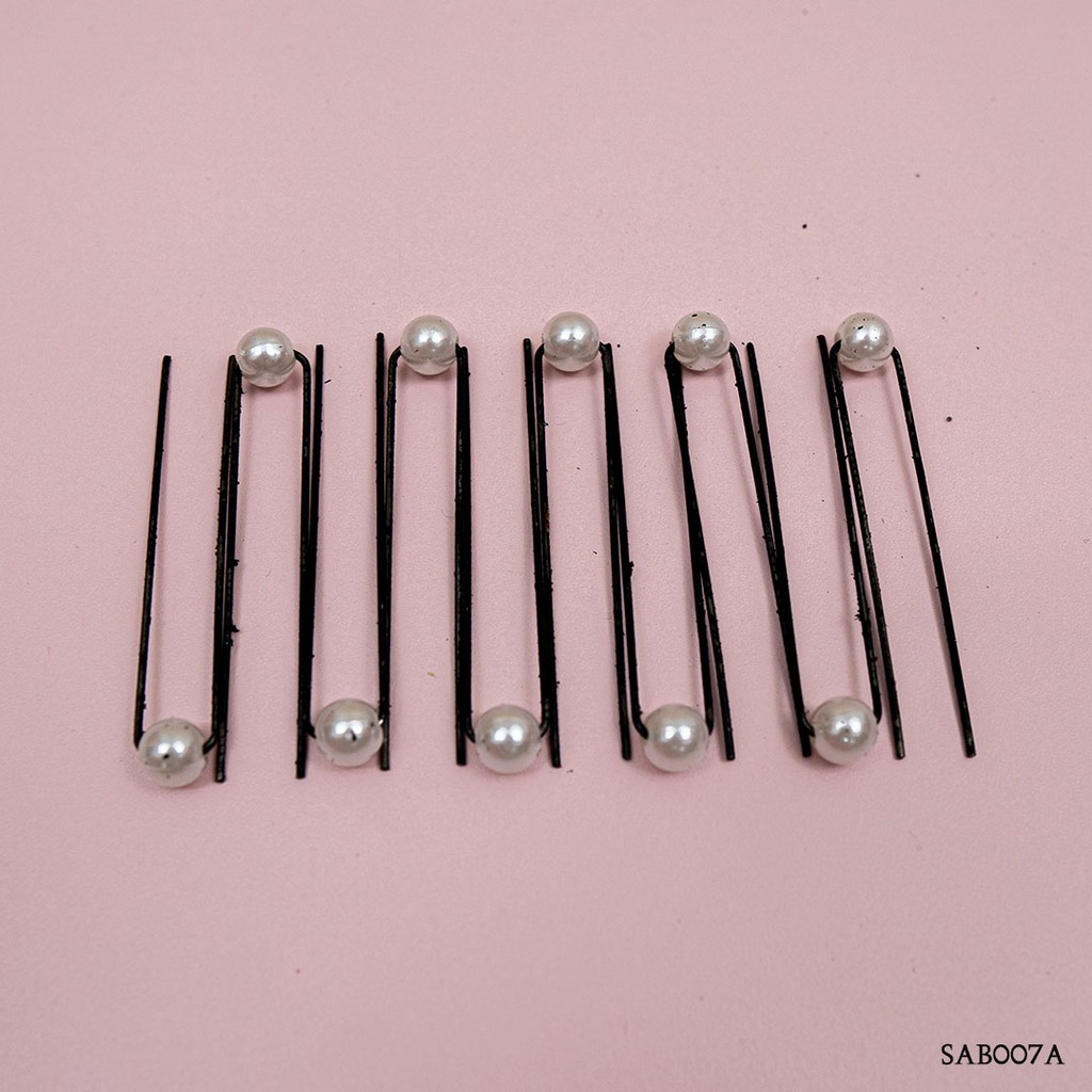 Bobby Pin Pearl Hairpin Womens Bun Accessories Sab007A