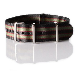 สายนาโต้ nato strap รุ่น Blak Red Green Jamebound