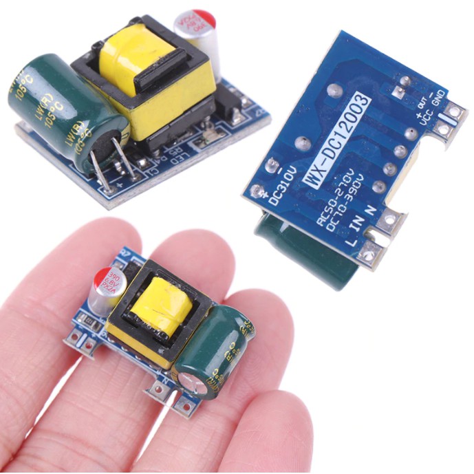 วงจรไฟขนาดเล็ก 220V ถึง 5V 700mA หรือ 12V 300mA