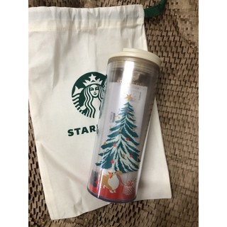 Starbucks Christmas 2019 กระบอกน้ำ Playful Holiday Pups 12oz.