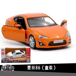 Yufeng RMZ Toyota 86 โมเดลรถสปอร์ตอัลลอย 1: 36 ของเล่นสําหรับเด็ก