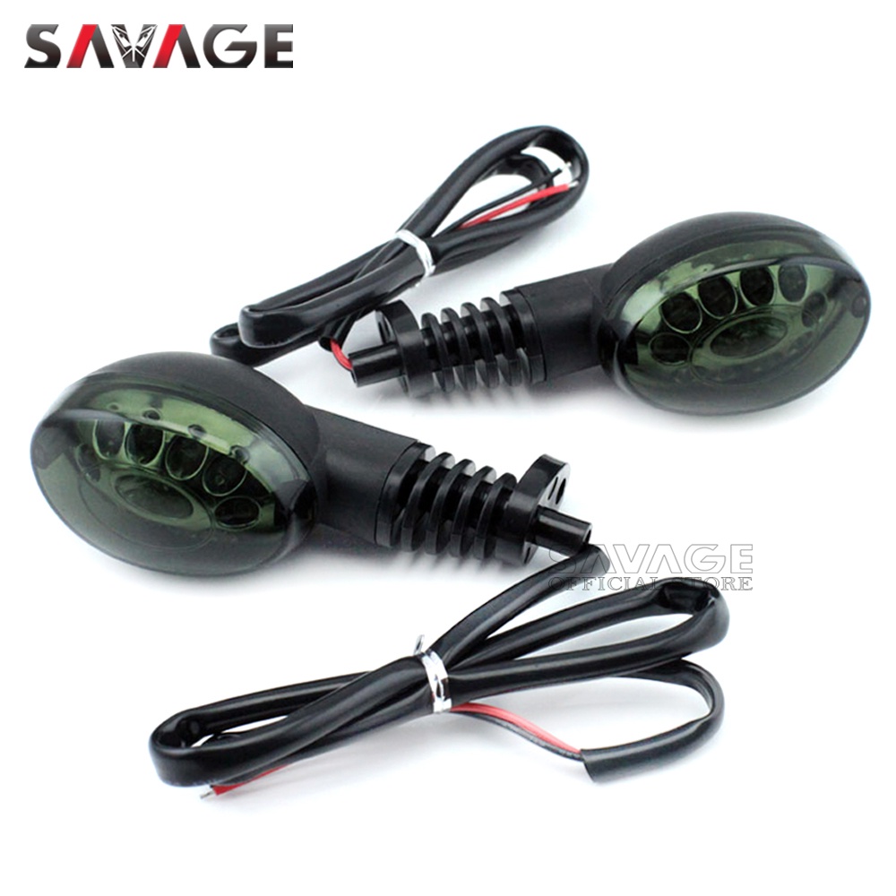 หลอดไฟเลี้ยว LED สําหรับรถจักรยานยนต์ KAWASAKI KLX250 KLX150 KLX125 KLX300SM D-TRACKER 125 150 X250 ราคา ถูกที่สุด ดีลบีเคเค แกลเลอรีภาพที่ 2