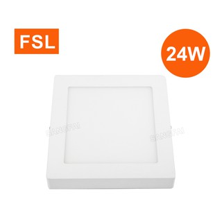 Panel LED ทรงสี่เหลี่ยม 24W ขนาด 12 นิ้ว 220V แสงวอร์ม/เดย์