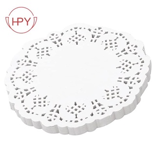 Lace Doilies Paper 100 Pcs,4.5 inch Liners for Cake,Tableware Display