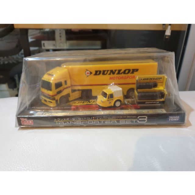 CHORO-Q TRANSPORTER SET [3] DAIHATSU MIDGET MP3 DUNLOP EDITION  ของใหม่แท้