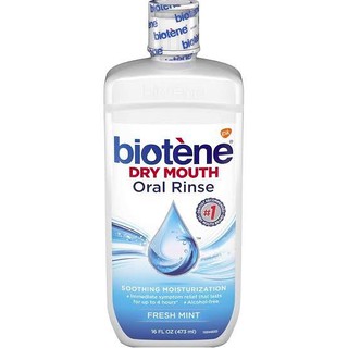 Biotene Dry Mouth Oral Rinse Fresh Mint 🇺🇸 ปากแห้งเป็นสภาวะที่ปากของคุณรู้สึกแห้งสบาย อาจเกิดขึ้นเมื่อร่างกายของคุณผลิต