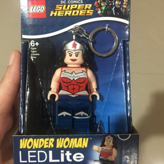 Wonder Woman Lego LED Lite dc commic แท้ พวงกุญแจ