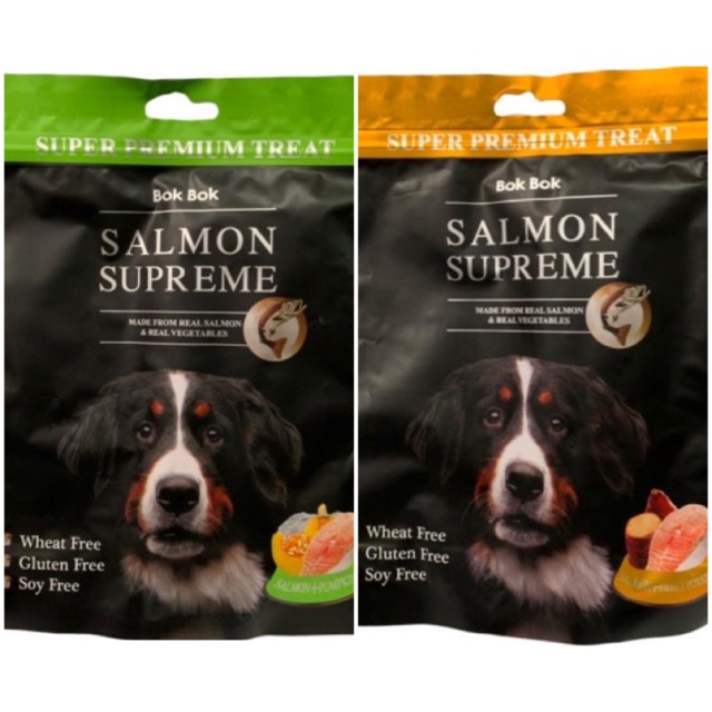 ขนมสุนัข BokBok Salmon Supreme