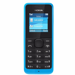 โทรศัพท์มือถือโนเกีย ปุ่มกด NOKIA  105 (สีฟ้า) 3G/4G  รุ่นใหม่ 2020