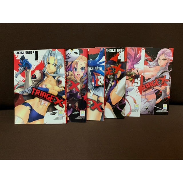 หนังสือการ์ตูนมือสอง Triage X เล่ม1-6