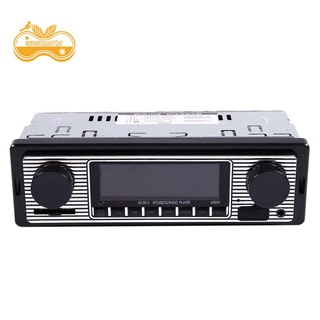 เครื่องเล่น Mp3 วิทยุบลูทูธสเตอริโอ Aux สเตอริโอคลาสสิกสําหรับติดรถยนต์