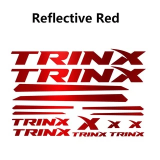 Trinx Design สติ๊กเกอร์สำหรับจักรยานเสือภูเขา ทำจากคาร์บонไฟเบอร์