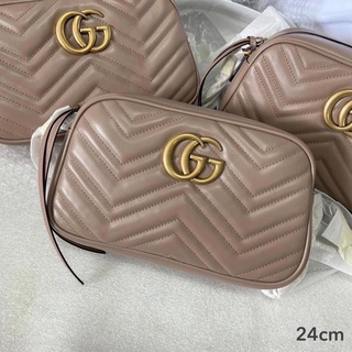 🦋สินค้าพร้อมส่ง🦋  New🤍Gucci 24 cm สวย เรียบ หรู ราคาดีมากก