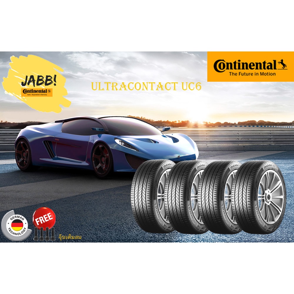 215/60R17 ยางรถยนต์Continental รุ่นUC6 SUV ปี22 จำนวน 1 เส้น ยางรถสปอร์ต ขอบ17