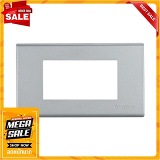 หน้ากาก 3 ช่อง PANASONIC WEG6803 MH สีเทา อุปกรณ์ปลั๊กและสวิตช์ WALL PLATE PANASONIC WEG6803 MH 3 GANG METALLIC GRAY