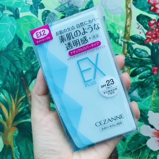 พร้อมส่ง Cezanne UV Foundation EX Plus เบอร์ 02 สำหรับผิวขาวเหลือง ของแท้🇯🇵