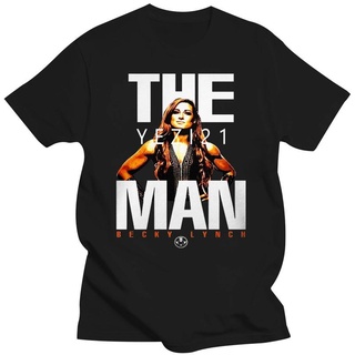 เสื้อยืด พิมพ์ลายแร่ธาตุ The Man Becky Lynch คุณภาพสูง แฟชั่นฤดูร้อน สําหรับผู้ชายS-5XL