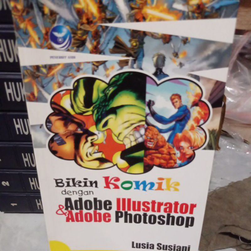 Make Comics with Adobe Illustrator & Adobe Photoshop โดย Lusia Seurseni