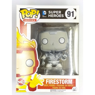 Funko Pop DC Super Heroes - White Lantern Firestorm #91