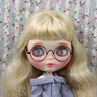 Blythe แว่นตากันแดด แบบใส ขนาดเล็ก พร็อพสําหรับถ่ายภาพ