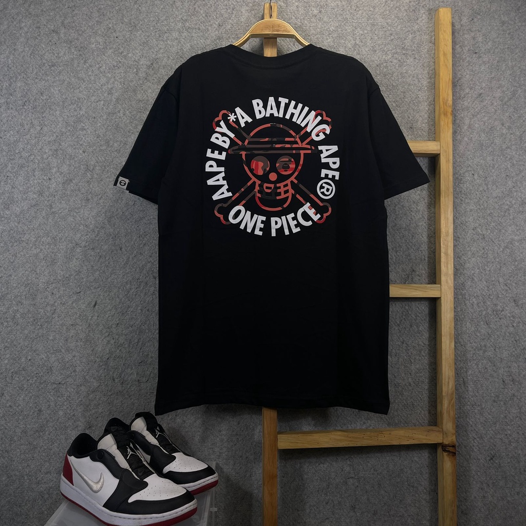 เสื้อยืด Aape x One Piece นําเข้า + แท็กเต็มตัว #2