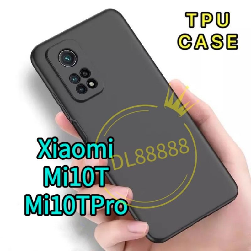 พร้​อมส่งใน เคสTPU​นิ่ม​สีดำทึบคลุมกล้อง For​ Xiaomi Mi10TPro / Mi10T / Mi 10T Pro
