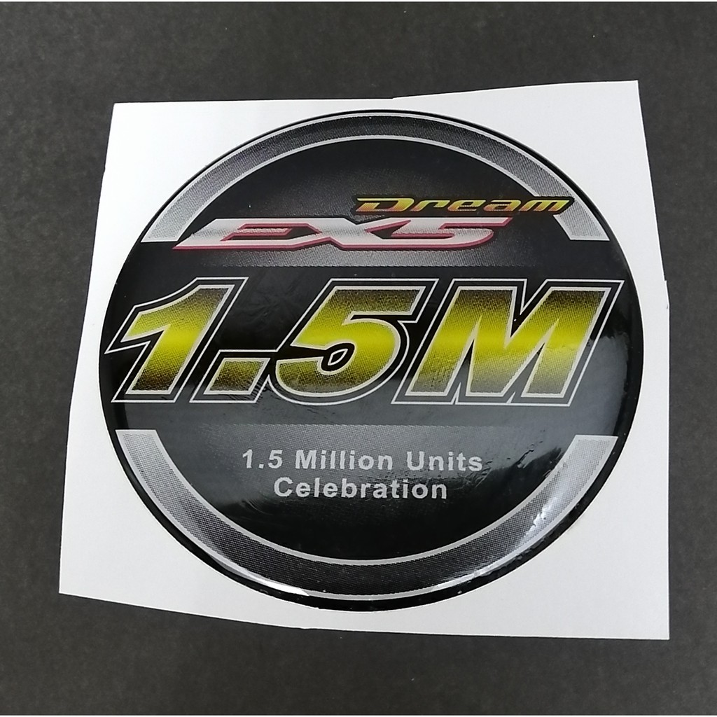 สติ๊กเกอร์ 1.5 MILLION, สติ๊กเกอร์ HONDA 1.5 MILLION