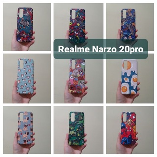 เคสแข็ง Realme Narzo 20pro เคสไม่คลุมรอบนะคะ เปิดบน เปิดล่าง (ตอนกดสั่งซื้อ จะมีลายให้เลือกก่อนชำระเงินค่ะ)