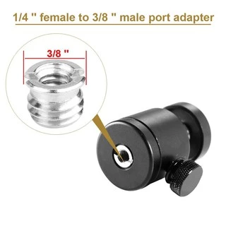 สกรูแปลงสำหรับขาตั้งกล้อง tripod Adapter Reducer Bushing for DSLR Camera Tripod