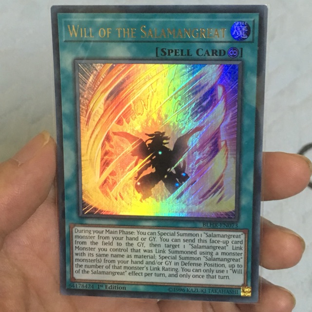 การ์ด Yugioh! Will Of The Salamangreat (UR)