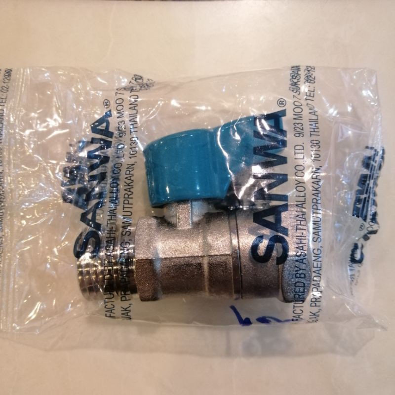 บอลวาลว์​ มินิ​ ผ.ม.​ (ผู้เมีย)​ เกลียวนอก​ เกลียวใน​ ยี่ห้อSANWA