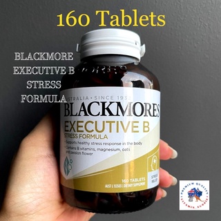 Blackmores Executive B สูตรเข้มข้น 28 / 62 / 160 เม็ด ฉลากออสเตรเลีย หมดอายุ 2025