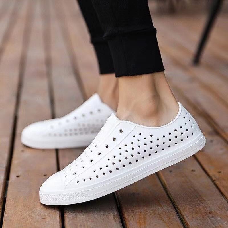 รองเท้ายางแบบสวม ใส่ลุยน้ำ  ได้ทั้งผู้ชายและผู้หญิง ไซส์38-45​ รุ่น-NT Clogs