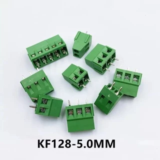 แพ็ค5ตัว KF128 2P 3P 5.0มม.5.08มม.Pitch PCB สกรู Splice Terminal KF120 KF350 DG308 DG128 MG128