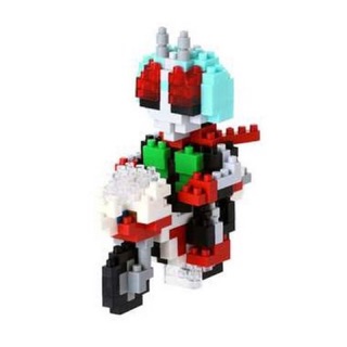 แท้ 100% จากญี่ปุ่น Nano Block Kawada Japan นาโน บล็อค คาเมน ไรเดอร์ NBTN-007 Kamen Rider New 2 Edition New Cyclone