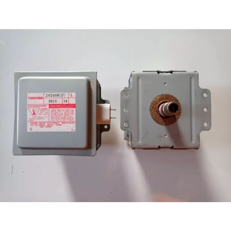 แมกนีตรอนไมโครเวฟ TOSHIBA เบอร์ 2M240H(IF)L ของแท้ถอดจากเครื่อง