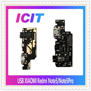 USB Xiaomi Redmi Note 5/ Note5 Pro อะไหล่สายแพรตูดชาร์จ Charging Connector Port Flex Cable（ได้1ชิ้น) ICIT-Display