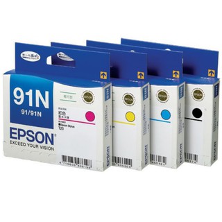 หมึกพิมพ์แท้ INKJET Epson 91N