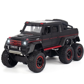 โมเดลรถยนต์จําลอง 1:22 Big Ben G63 6x6 off-Road ของเล่นสําหรับเด็ก 1 ชิ้น