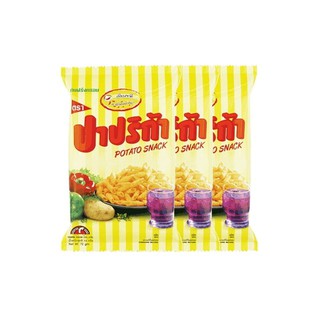 ปาปริก้า มันฝรั่งกรอบ 72 กรัม (3 ซอง) Paprika crispy potatoes 72 grams (3 sachets)