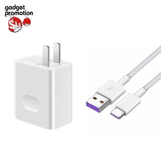 Huawei SuperCharge Value Set สายชาร์จ USB Type C SuperCharge 1m., หัวชาร์จ SuperCharge (White)