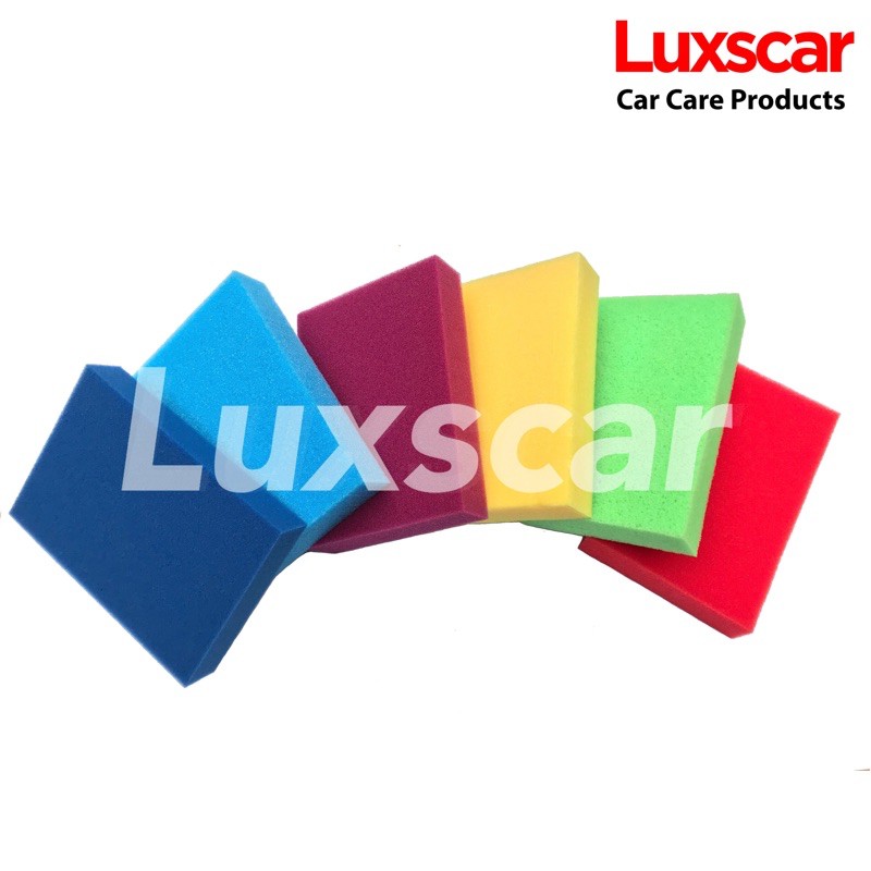 ฟองน้ำwax ฟองน้ำแว๊ก ทายาง ขัดกระจก เคลือบสีรถ ฟองน้ำล้างรถ คละสี(ร้านเลือกสีไปให้) - รูปที่ 7