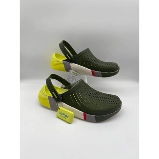 Crocs Lite Ride Clog รองเท้าแตะ แบบลำลอง มาใหม่สุดฮิต ใส่ได้ทุกเพศ มีส่วนลดราคา