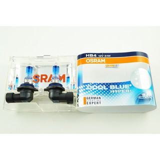 OSRAMหลอดไฟหน้าคู่ HB4 ,12V ,51W COOL BLUE HYPER+ ,5000K